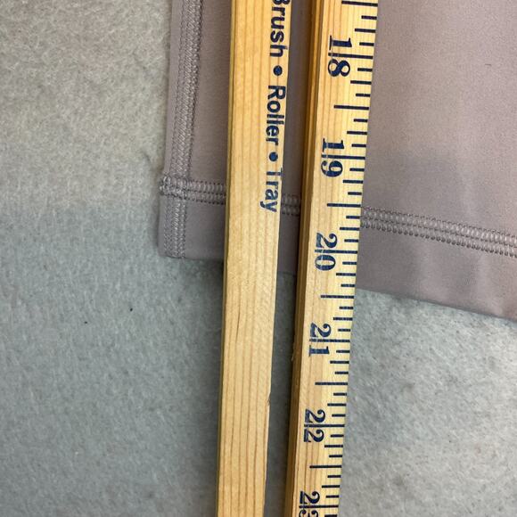 Lululemon Align HR High Rise Crop 21" Leggings Womens Sz 12 Mauve Grey - Picture 13 of 13